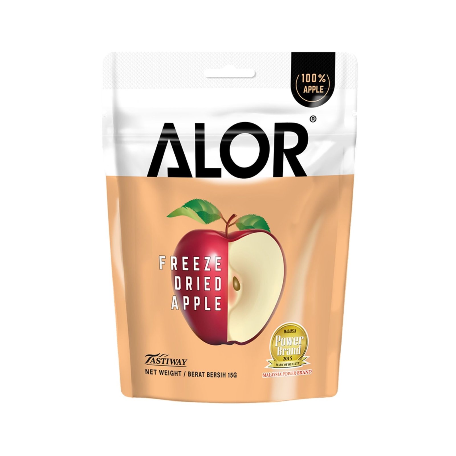 Alor Freeze Dried Apple 15g Alor Freeze Dried Apple 15g - Image 1