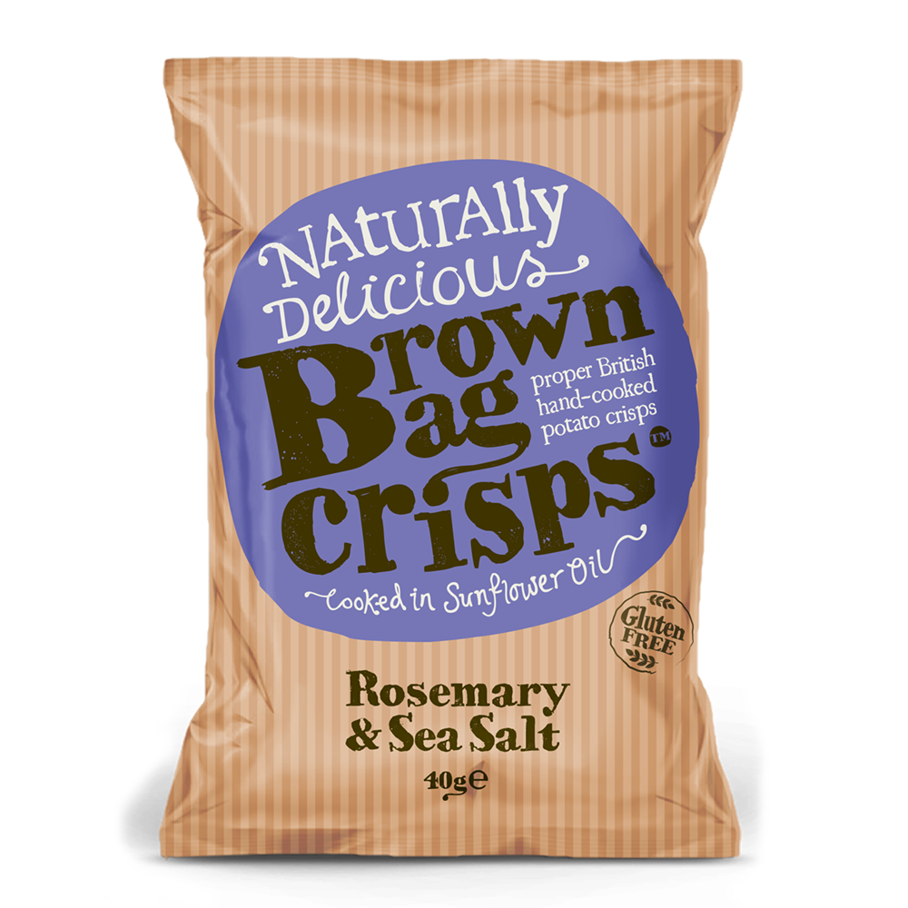 Brown-Bag-Crisps-Rosemary-and-Sea-Salt1 Brown Bag Crisps Rosemary & Sea Salt 40g - Image 1