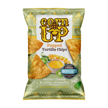 CornUP_ Popped Tortilla Chips Nacho Cheese and Juicy Halapenos 60g-360x360 CornUP! Popped Tortilla Chips Nacho Cheese and Juicy Jalapenos 60g - Image 1