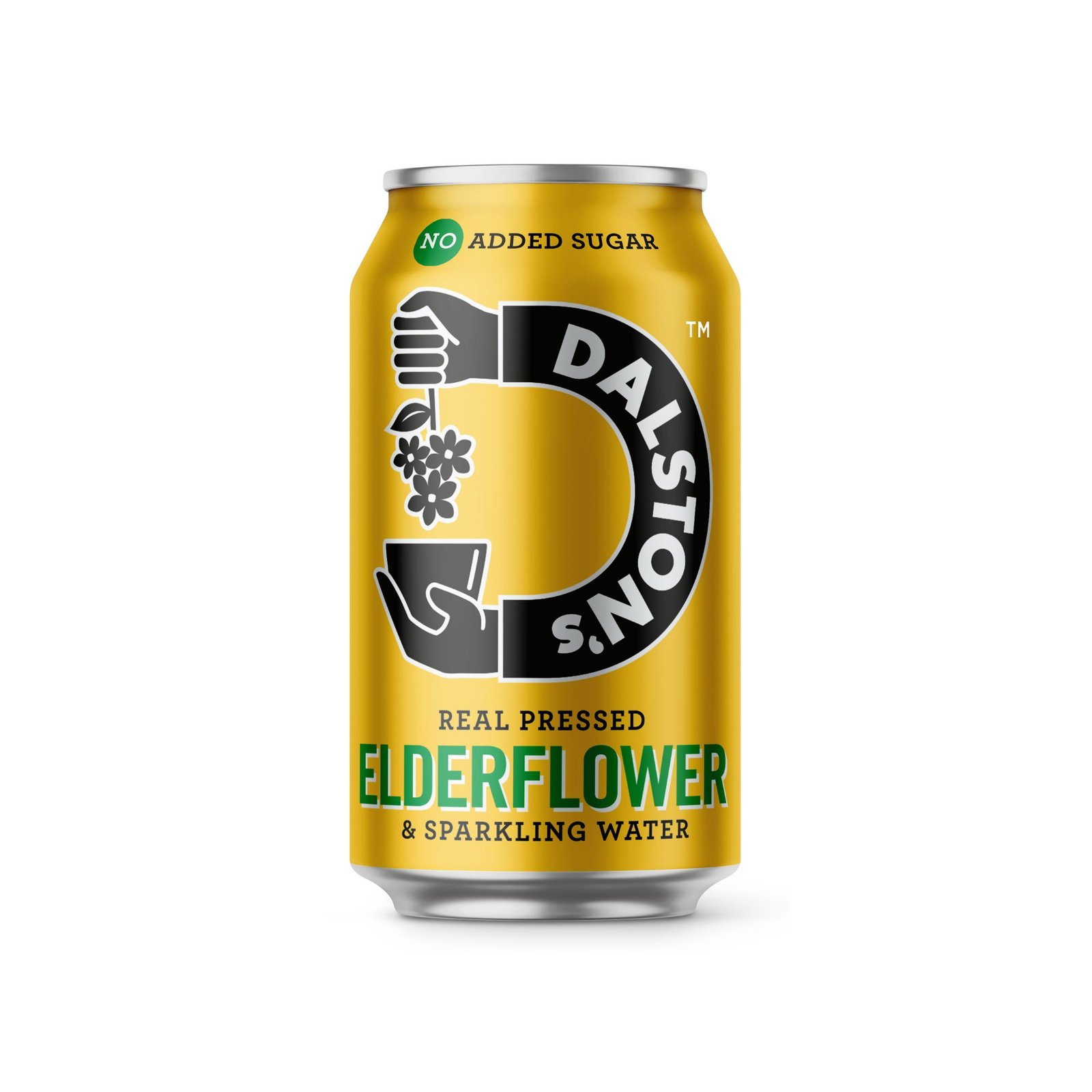 Dalton20Elderflower20_20Sparkling20Water.jpg Dalston's Real Pressed Elderflower & Sparking Water 330ml - Image 1