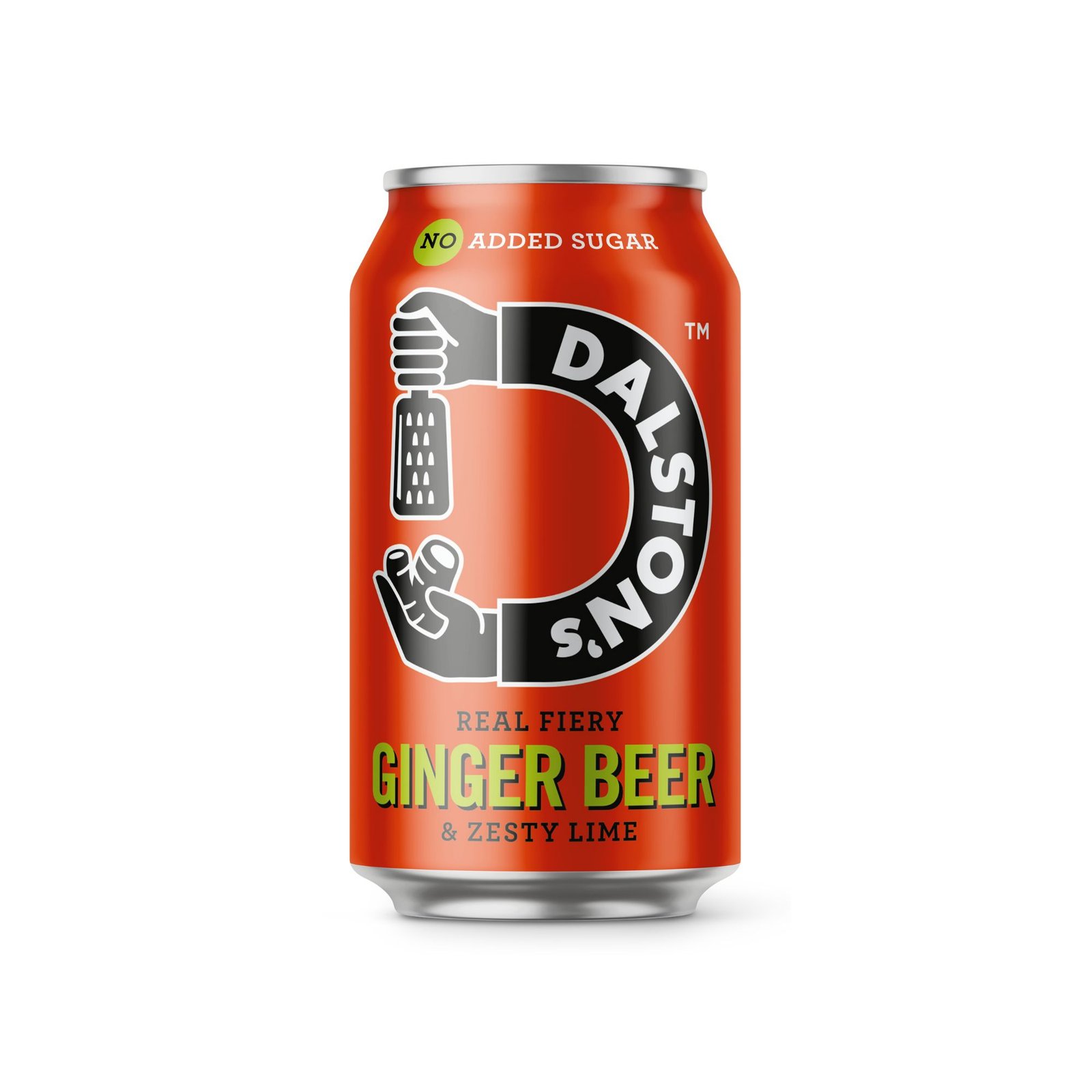 Dalston's Real Fiery Ginger Beer & Zesty Lime 330ml