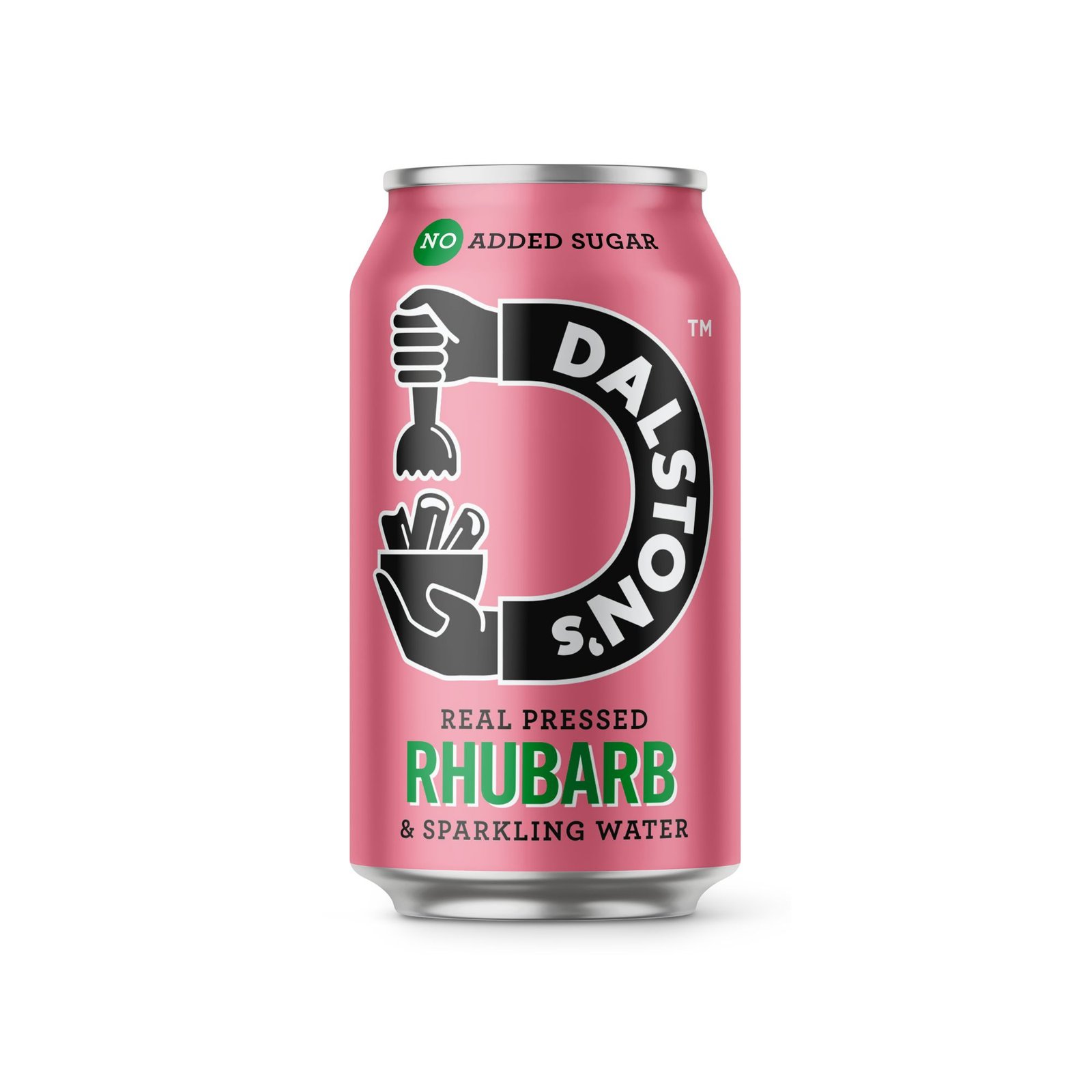 Dalston's Real Pressed Rhubarb & Sparking Water 330ml