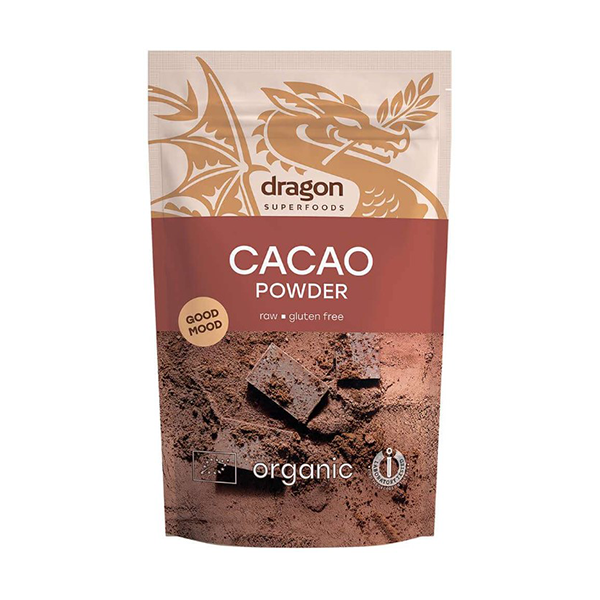 Dragon20Superfood20Bio20Cacao20Powder20200g Dragon Superfoods Organic Raw Cacao Powder 200g - Image 1