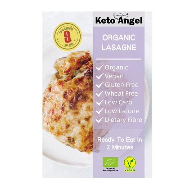 Keto20Angel20Organic20Lasagne1 Keto Angel Organic Konjac Lasagne Noodles 270g - Image 1
