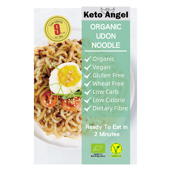 Keto20Angel20Organic20Udon20Noodles Keto Angel Organic Konjac Udon Noodles 270g - Image 1