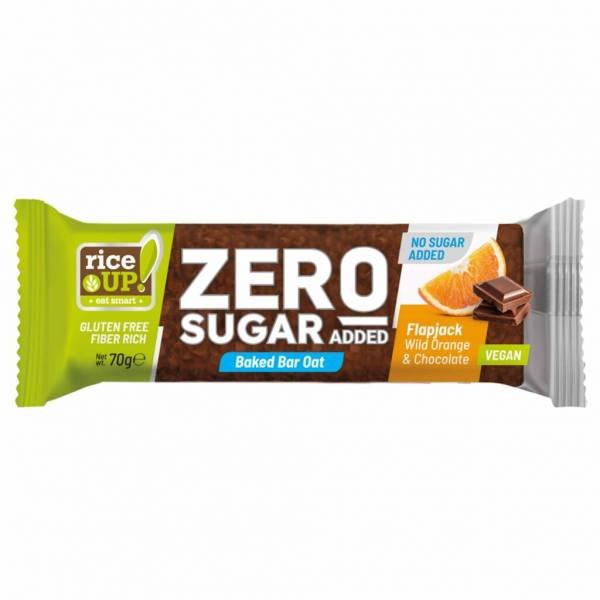 RiceUP_ Gluten Free Oats Bar Wild Orange and Chocolate-600x600 RiceUP! Zero Sugar Gluten-Free Baked Oats Bar Wild Orange & Chocolate 70g - Image 1