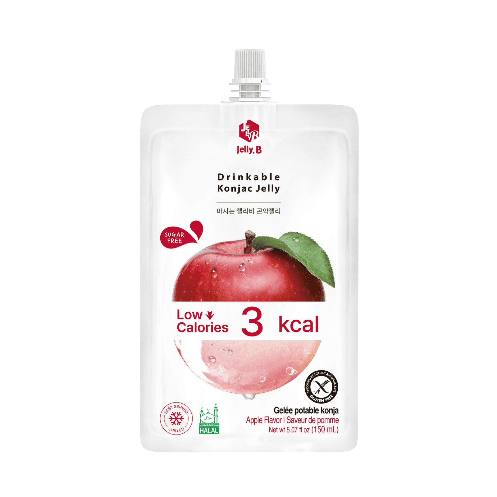 Jelly B Konjac Jelly Apple Jelly B Drinkable Konjac Jelly Apple 150ml - Image 1
