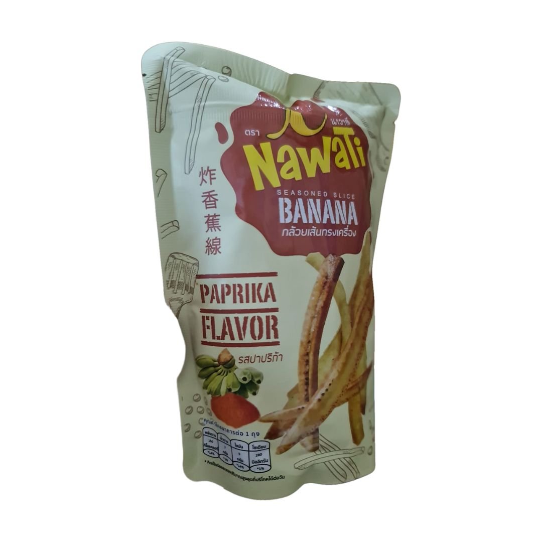 NAWATI Stick Banana Chip Paprika- 30g NAWATI Stick Chip Paprika 30g - Image 1